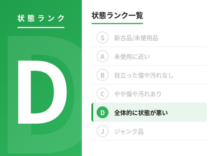 状態ランクD